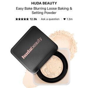 HUDA BEAUTY Easy Bake Blurring Loose Setting Powder